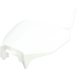 Μπροστινή πινακίδα αριθμού HONDA CRF450R/RX λευκή UFO PLAST HO04686#041