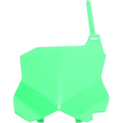 Μπροστινή πινακίδα KAWASAKI KXF250/450 φλουό πράσινο UFO PLAST KA04738#AFLU Μπροστινή πινακίδα KAWASAKI KXF250/450 φλουό πράσινο UFO PLAST KA04738#AFLU