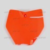 Μπροστινή πινακίδα αριθμού KTM SX/SX-F φλουό πορτοκαλί UFO PLAST KT04063#FFLU