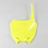 Μπροστινή πινακίδα SUZUKI RMZ250/450 φθορίζον κίτρινο UFO PLAST SU04919#DFLU