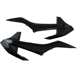 Καλύμματα ψυγείου KTM μαύρα UFO PLAST KT04085#001 Καλύμματα ψυγείου KTM μαύρα UFO PLAST KT04085#001