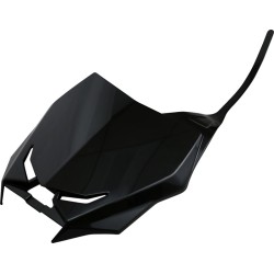 Μπροστινή πινακίδα SUZUKI μαύρη UFO PLAST SU04943#001