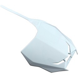 Μπροστινή πινακίδα SUZUKI λευκή UFO PLAST SU04943#041 Μπροστινή πινακίδα SUZUKI λευκή UFO PLAST SU04943#041