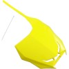 Μπροστινή πινακίδα SUZUKI κίτρινη UFO PLAST SU04943#102