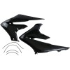 Καλύμματα ψυγείου YAMAHA μαύρα UFO PLAST YA04858#001