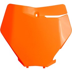 Μπροστινή πινακίδα αριθμού orange UFO PLAST KT04094#127 Μπροστινή πινακίδα αριθμού orange UFO PLAST KT04094#127