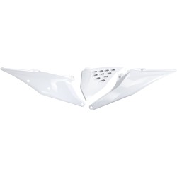 Πλευρικά πάνελ KTM αεριζόμενα 19-22 λευκά UFO PLAST KT05004#042 Πλευρικά πάνελ KTM αεριζόμενα 19-22 λευκά UFO PLAST KT05004#042