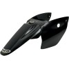 Πίσω φτερό με πλαϊνά πάνελ KTM 65SX μαύρο UFO PLAST KT03073#001