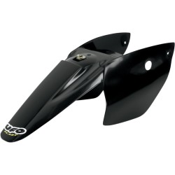 Πίσω φτερό με πλαϊνά πάνελ KTM 65SX μαύρο UFO PLAST KT03073#001 Πίσω φτερό με πλαϊνά πάνελ KTM 65SX μαύρο UFO PLAST KT03073#001