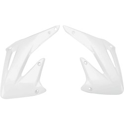 Προστατευτικά για το ψυγείο HONDA CRF450R λευκά UFO PLAST HO03693#041 Προστατευτικά για το ψυγείο HONDA CRF450R λευκά UFO PLAST HO03693#041
