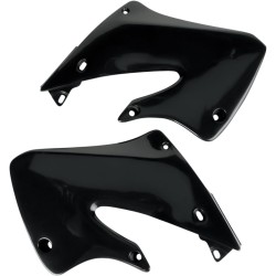 Καλύμματα ψυγείου HONDA CR125/250 μαύρα UFO PLAST HO03601#001