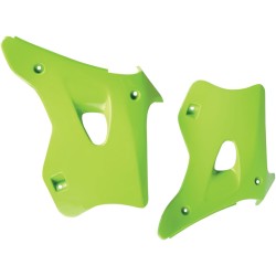 Καλύμματα ψυγείου KAWASAKI KX125/250 KX-GREEN UFO PLAST KA02768#026 Καλύμματα ψυγείου KAWASAKI KX125/250 KX-GREEN UFO PLAST KA02768#026