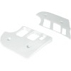 Καλύμματα ψυγείου KTM 125/250/500 (90-92) λευκά UFO PLAST KT03003#047