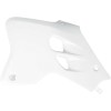 Καλύμματα ψυγείου YAMAHA YZ80 λευκά UFO PLAST YA02875#046