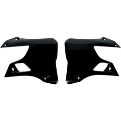 Καλύμματα ψυγείου YAMAHA YZ125/250 μαύρα UFO PLAST YA02898#001