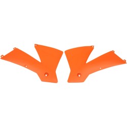 Καλύμματα ψυγείου KTM 2/4-STROKE (01-04) πορτοκαλί UFO PLAST KT03065#127