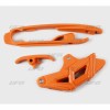 Σετ οδηγού και ολισθητήρα για αλυσίδα KTM SX/SX-F πορτοκαλί UFO PLAST KT04067@127
