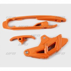 Σετ οδηγού και ολισθητήρα για αλυσίδα KTM SX/SX-F πορτοκαλί UFO PLAST KT04067@127 Σετ οδηγού και ολισθητήρα για αλυσίδα KTM SX/SX-F πορτοκαλί UFO PLAST KT04067@127