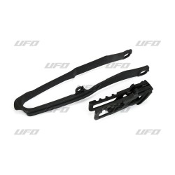 Σετ οδηγός και ολισθητήρας αλυσίδας HONDA CRF μαύρο UFO PLAST HO04690@001