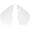 Πλευρικά πάνελ KAWASAKI KX80 λευκά UFO PLAST KA02760#047