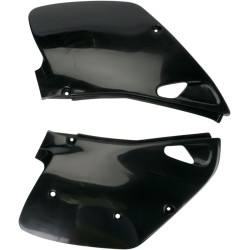 Πλευρικά πάνελ KAWASAKI KX125/250 μαύρα UFO PLAST KA02745#001 Πλευρικά πάνελ KAWASAKI KX125/250 μαύρα UFO PLAST KA02745#001