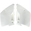 Πλευρικά πάνελ KAWASAKI KX125/250 λευκά UFO PLAST KA02769#047