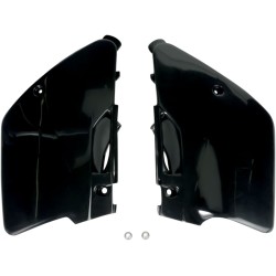 Πλευρικά πάνελ KAWASAKI KX125/250 μαύρα UFO PLAST KA02769#001