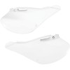 Πλευρικά πάνελ KAWASAKI KX125/250 λευκά UFO PLAST KA03721#047