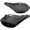 Πλευρικά πάνελ KAWASAKI KX125/250 μαύρα UFO PLAST KA03721#001