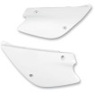 Πλευρικά πάνελ KAWASAKI KX85 λευκά UFO PLAST KA03714#047 thumb