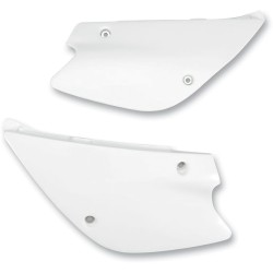 Πλευρικά πάνελ KAWASAKI KX85 λευκά UFO PLAST KA03714#047