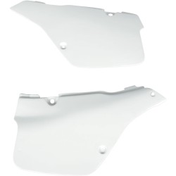 Πλευρικά πάνελ SUZUKI RM125 λευκά UFO PLAST SU02906@041