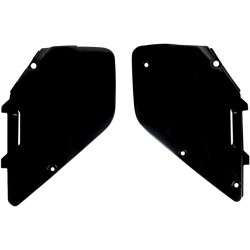 Πλευρικά πάνελ SUZUKI RM125/250 μαύρα UFO PLAST SU02959#001