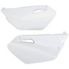 Πλευρικά πάνελ YAMAHA YZ85 λευκά UFO PLAST YA03856#046