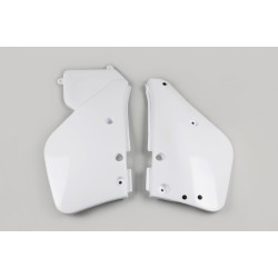 Πλευρικά πάνελ YAMAHA YZ125 λευκά UFO PLAST YA02804#046