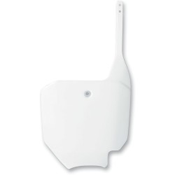 Μπροστινή πινακίδα αριθμού HONDA CR80/85 λευκή UFO PLAST HO03624#041 Μπροστινή πινακίδα αριθμού HONDA CR80/85 λευκή UFO PLAST HO03624#041