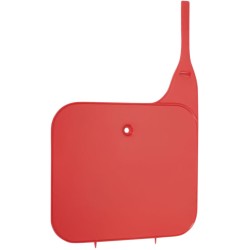 Μπροστινή πινακίδα αριθμού HONDA CR125/250/500 UFO-RED UFO PLAST HO02607#061 Μπροστινή πινακίδα αριθμού HONDA CR125/250/500 UFO-RED UFO PLAST HO02607#061
