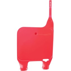Μπροστινή πινακίδα αριθμού HONDA CR125/250/500 CR-RED UFO PLAST HO02629#067 Μπροστινή πινακίδα αριθμού HONDA CR125/250/500 CR-RED UFO PLAST HO02629#067