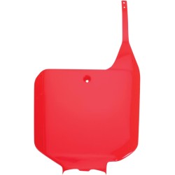Μπροστινή πινακίδα αριθμού HONDA CR125/250/500 CR-RED UFO PLAST HO02674#067 Μπροστινή πινακίδα αριθμού HONDA CR125/250/500 CR-RED UFO PLAST HO02674#067