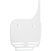 Μπροστινή πινακίδα KAWASAKI KX60 λευκή UFO PLAST KA02742@047