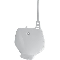 Μπροστινή πινακίδα αριθμού YAMAHA YZ/YZF/WRF λευκή UFO PLAST YA02853#046