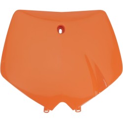 Μπροστινή πινακίδα αριθμού KTM 2/4-STROKE ORANGE UFO PLAST KT03063#127 Μπροστινή πινακίδα αριθμού KTM 2/4-STROKE ORANGE UFO PLAST KT03063#127