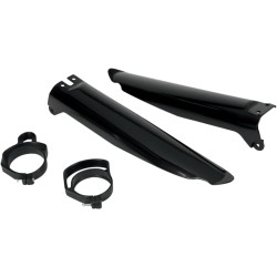 Προστατευτικά για ολισθητήρες πιρουνιού KAWASAKI KX125/250/500 μαύρα UFO PLAST KA03704#001