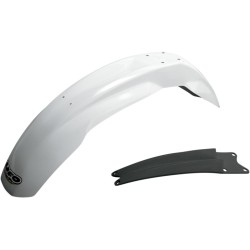 Μπροστινό φτερό HUSQVARNA CR/WR 125/250/300 λευκό UFO PLAST HU03312@041
