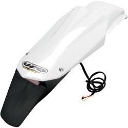 Εντούρο πίσω φτερό με LED φως HUSQVARNA CR/WR λευκό UFO PLAST HU03314#041 Εντούρο πίσω φτερό με LED φως HUSQVARNA CR/WR λευκό UFO PLAST HU03314#041