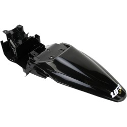 Πίσω φτερό KAWASAKI KLX110 μαύρο UFO PLAST KA04715#001