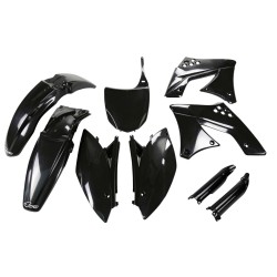 Σετ καροσερί KAWASAKI KXF250 μαύρο UFO PLAST KAKIT212F@001 Σετ καροσερί KAWASAKI KXF250 μαύρο UFO PLAST KAKIT212F@001