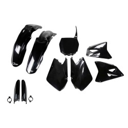 Σετ σώματος SUZUKI RM125/250 μαύρο UFO PLAST SUKIT402F@001 Σετ σώματος SUZUKI RM125/250 μαύρο UFO PLAST SUKIT402F@001