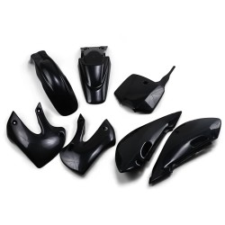 Σετ Σώματος KAWASAKI KLX110 μαύρο UFO PLAST KA37002@001
