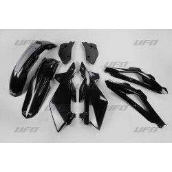 Σετ καροσερί HUSQVARNA CR 125/250 μαύρο UFO PLAST HUKIT605@001 Σετ καροσερί HUSQVARNA CR 125/250 μαύρο UFO PLAST HUKIT605@001